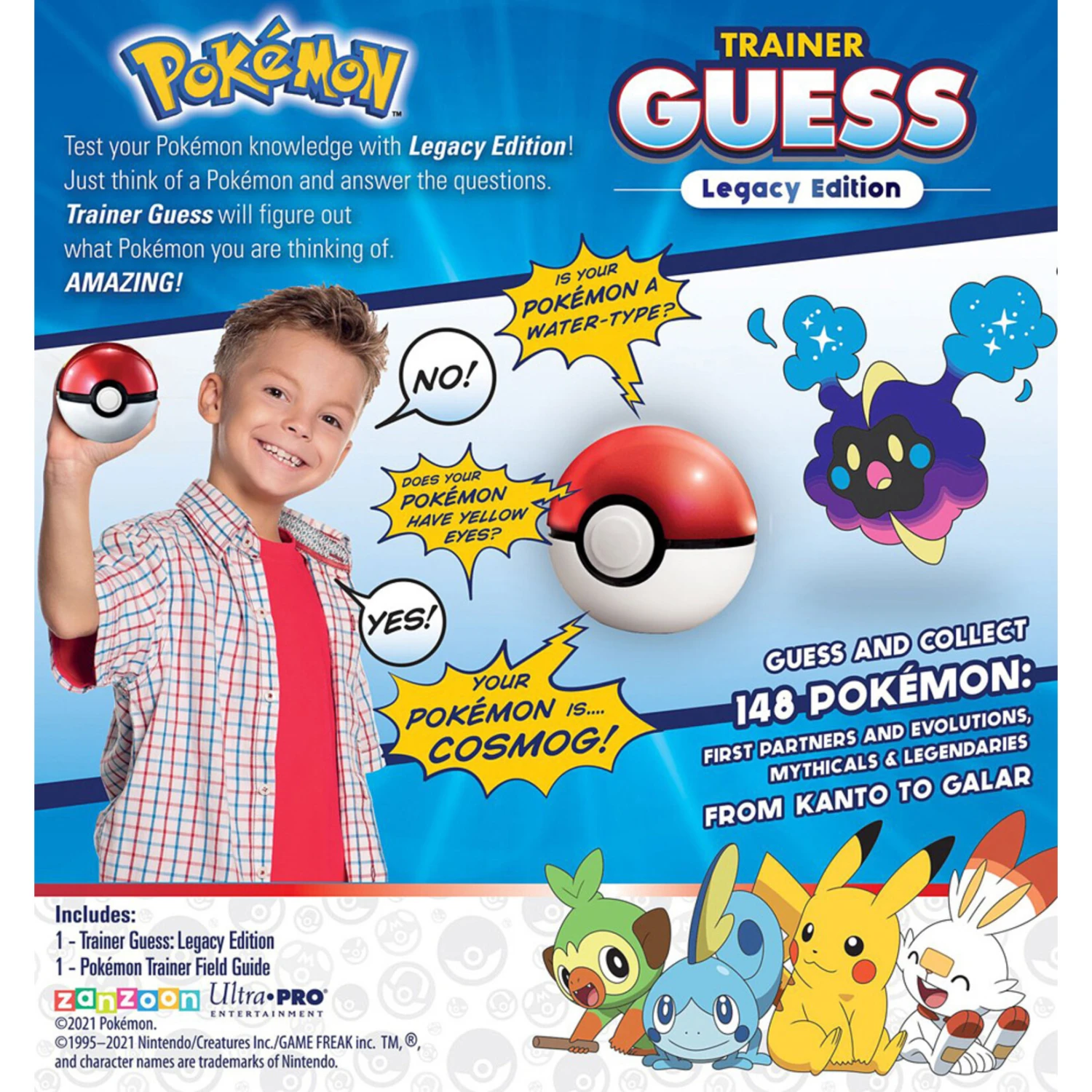 Ultra Pro Pokemon Trainer Guess - Legacy Edition - Electronic Guessing Game 4 Ultra Pro Pokemon Trainer Guess - Legacy Edition - Electronic Guessing Game - Image 2