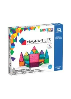 Magna-Tiles® Clear Colors 32-Piece Set