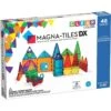 Magna-Tiles® Clear Colors 48-Piece Deluxe Set -BOARDGAMES Sales valtech magna tiles clear colors 48 piece deluxe s 5
