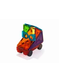 Magna-Tiles® Clear Colors 48-Piece Deluxe Set -BOARDGAMES Sales valtech magna tiles clear colors 48 piece deluxe s 7