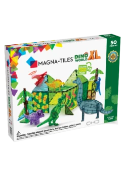 Magna-Tiles® Dino World XL 50-Piece Set