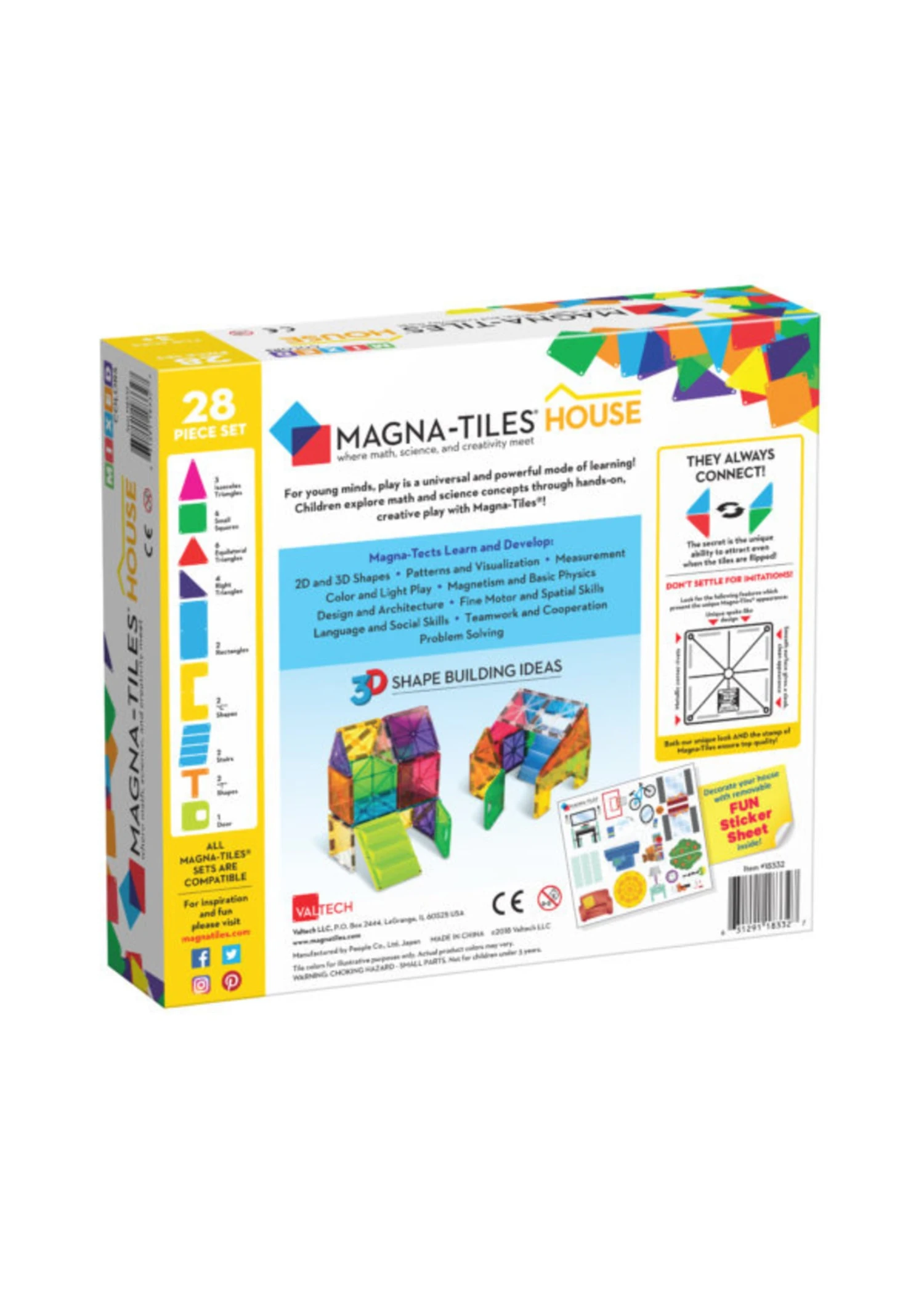Magna-Tiles® House 28-Piece Set 4 Magna-Tiles® House 28-Piece Set - Image 2